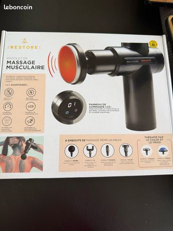 Pistolet de massage chauffant