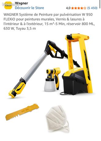 Pistolet de peinture neuf Wagner W950