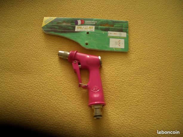 Pistolet Jardin Raccord Rapide Tout Métal Marque FAUQUET AF - Neuf