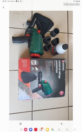 Pistolet sablage pneumatique