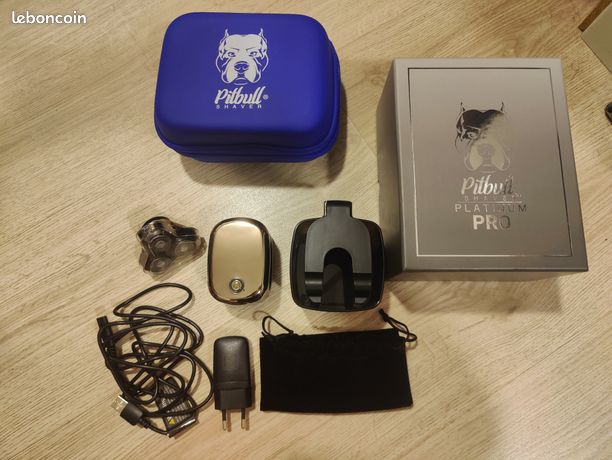 Pitbull skull shaver : platinum pro