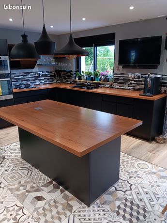 Plan de cuisine avec electromenager