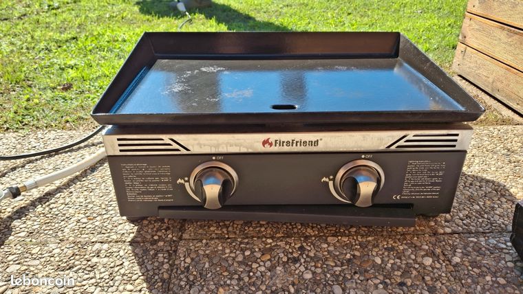 Plancha à Gaz 2 feux