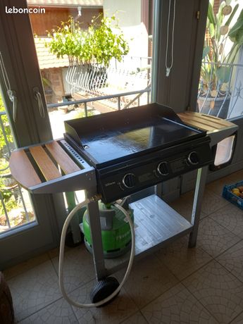Plancha à gaz