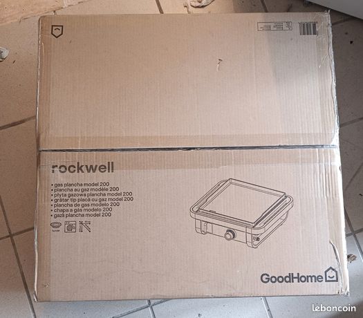 Plancha au gaz model 200 Goodhome