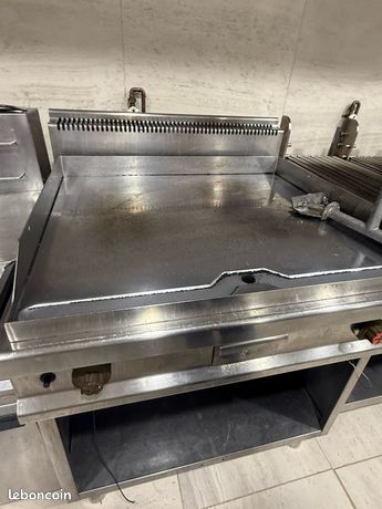 Plancha chrome - gaz / 90 CM