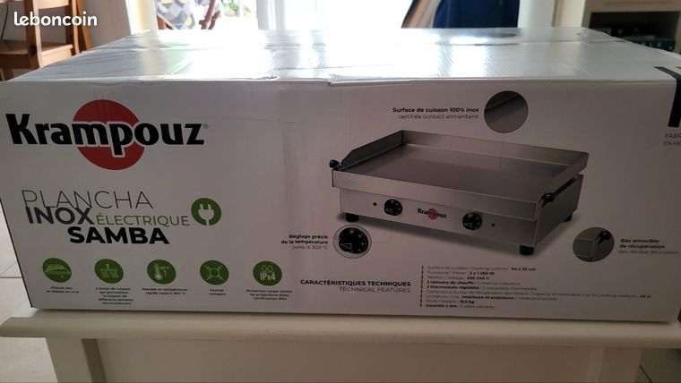 Plancha électrique NON DEBALLEE