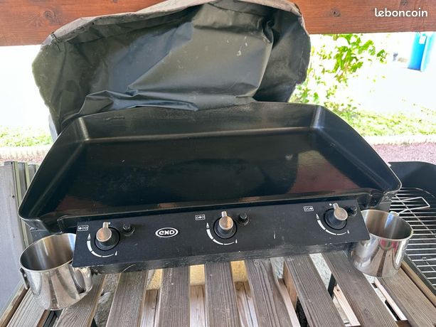 Plancha ENO gaz 3 brûleurs