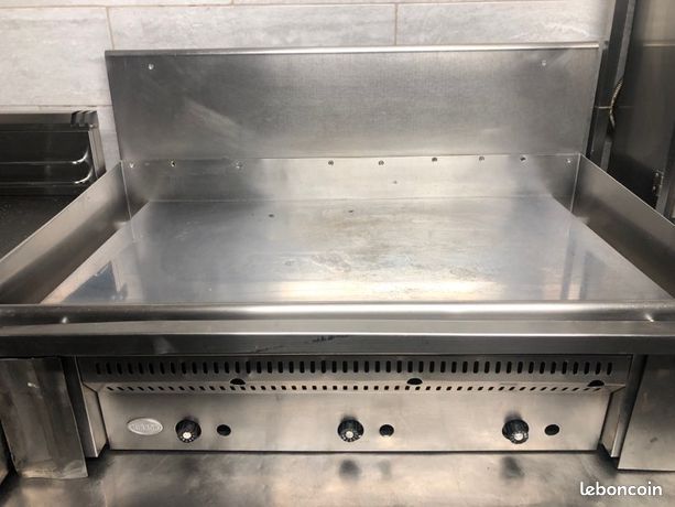 Plancha professionnel électrique 3 zone