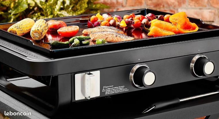 Plancha xl gaz 2300w 14 couverts neuve