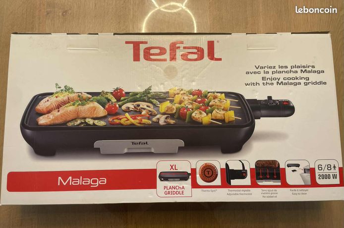 Plancha TEFAL Malaga XL