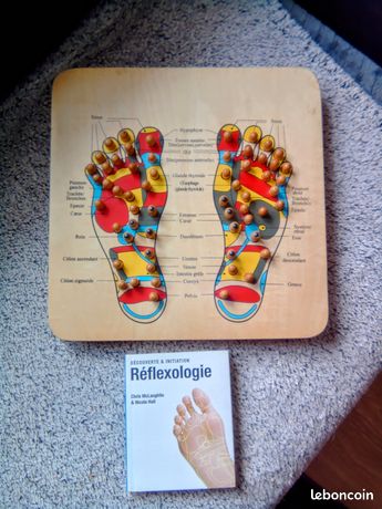 planche bois réflexologie