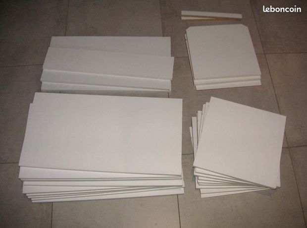 PLANCHE étagère blanche