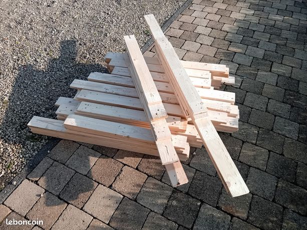 Planches de palettes 50 eur pour 100 planches