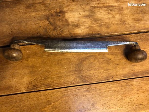 Plane à bois forgée estampillée Peugeot frères Tout acier fondu Anglais
