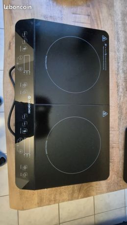 Plaque à induction double feux Aobosi Comme neuve 90