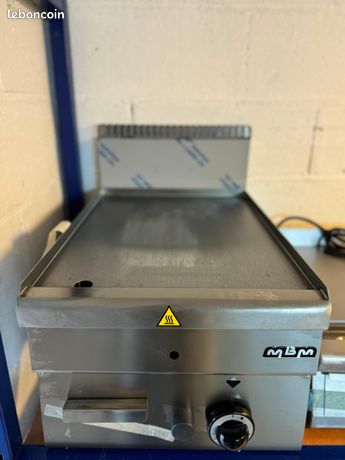 Plaque à snacker Gaz MBM ITALY 40 x 60 cm et
