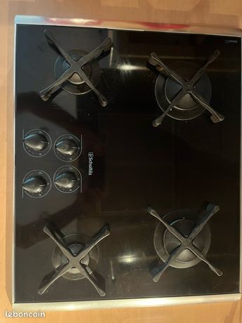 Plaque cuisson gaz 4 feux