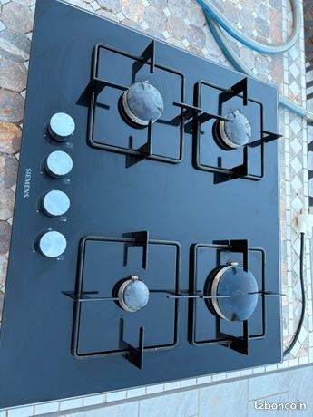 Plaque cuisson gaz encastrable Siemens