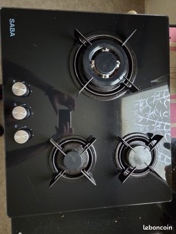 Plaque de cuisson au gaz 3 feu