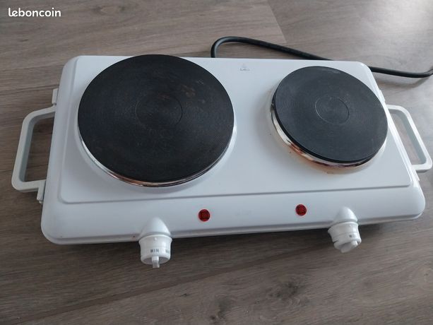 Plaque de cuisson double