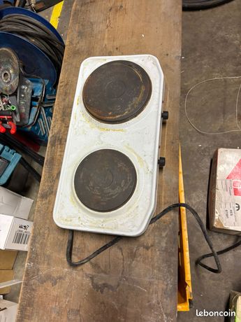 Plaque de cuisson électrique 2 feux - Proline - Fonctionne bien