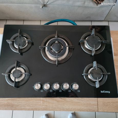 Plaque de cuisson gaz 5 feux