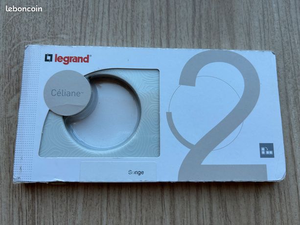Plaque de finition Double Céliane Songe 069352 - NEUVE - RARE