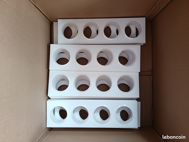 Plaque de finition Legrand dooxie quadruple 600804