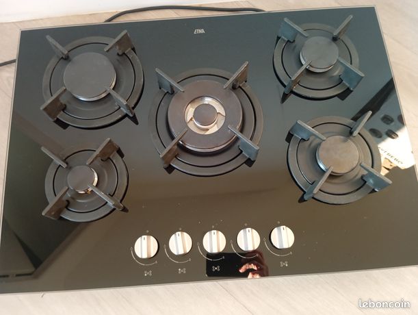 Plaque de gaz etna 5 feux neuve
