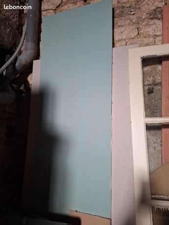 Plaque de placo chute