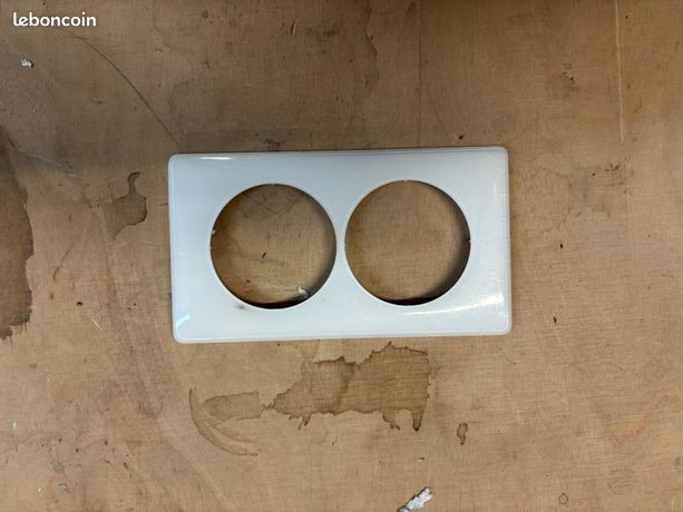 Plaque double Legrand celiane