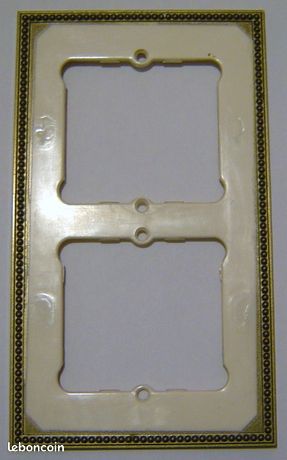 Plaque Double Legrand Prestige