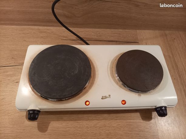 Plaque électrique double