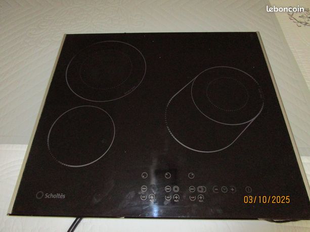 Plaque électrique vitrocéramique