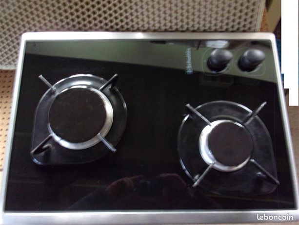 Plaque encastrable 2 feux gaz