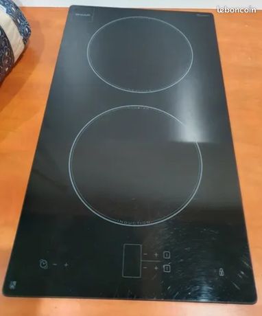 Plaque encastrable 2 foyers induction Brandt