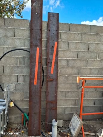 Plaque fer pour charpente