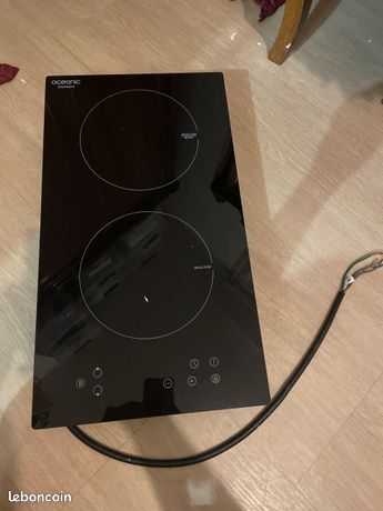 Plaque foyer induction domino 2 feux oceanic OCEATI2Z1B