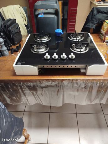 Plaque gaz 4 feux electrique