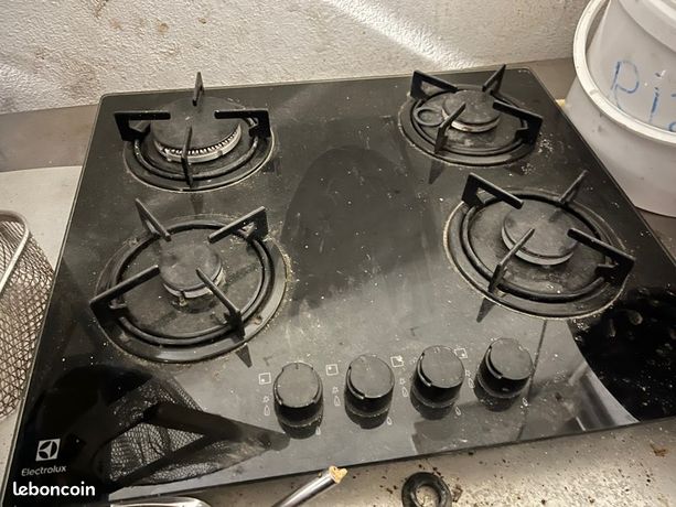 Plaque gaz 4 feux Electrolux