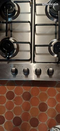Plaque gaz inox butane propane