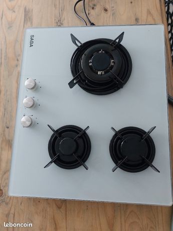 Plaque gaz trois bruleurs marque Saba