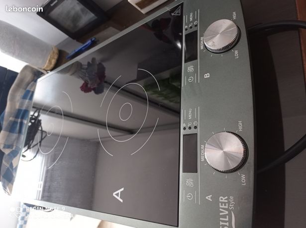 Plaque induction 2 feux