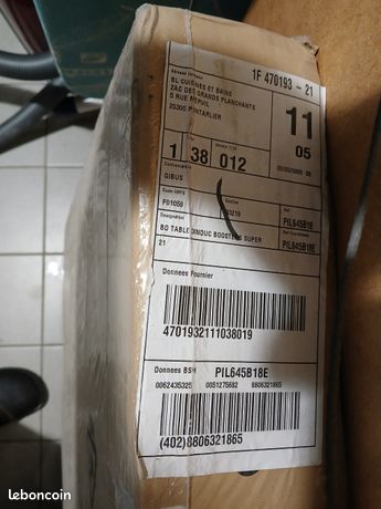 Plaque induction BOSCH Neuve