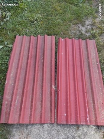 Plaque ondulée bitumée pour toiture