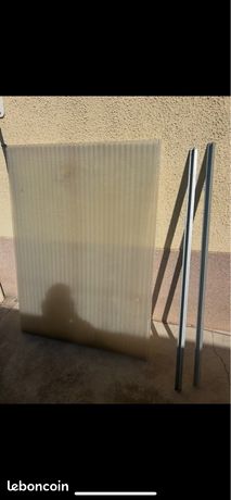 Plaque polycarbonate translucide