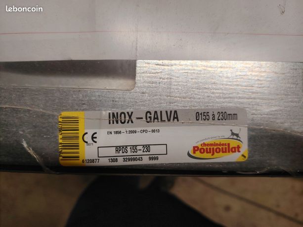 Plaque rehausse distance de sécurité 155-230mm