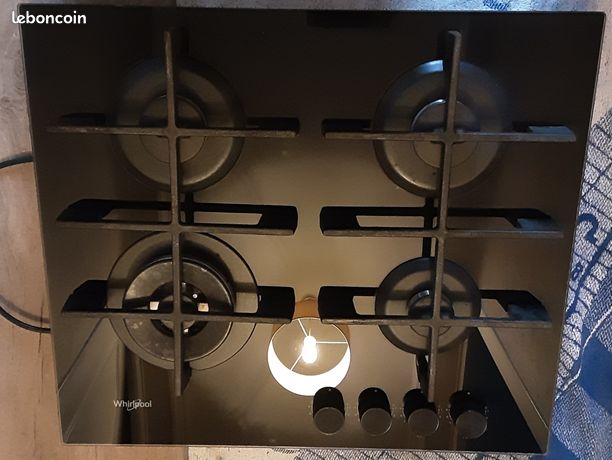 Plaque verre gaz Whirlpool