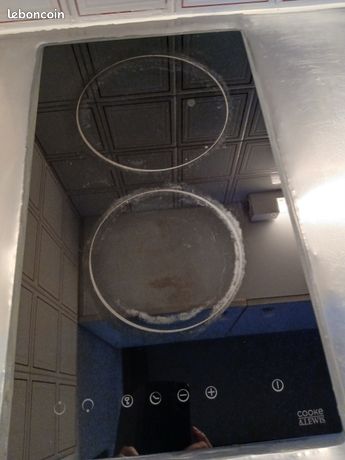 Plaque vitrocéramique 2 feux